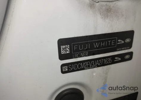 2018 Jaguar F-Pace S z USA, uszkodzony, nr VIN SADCM2FV3JA271635